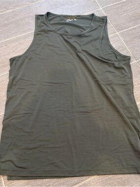 Wellen Sleeveless Shirt Medium Green